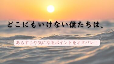 【どこにもいけない僕たちは】あらすじや気になるポイント！なぜ海水は街を離れられないのか？